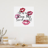 いつもキスおやすみキスポスター ポスター (キッチン)