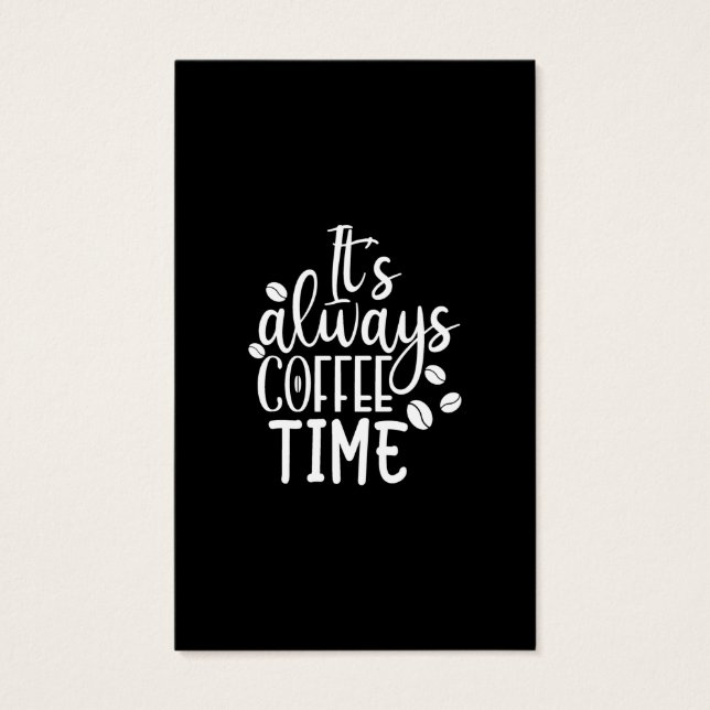 いつもコーヒーの時間だ (正面)