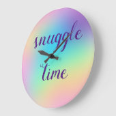 いつもスナグルタイムだ!時計 ラージ壁時計 (傾斜)