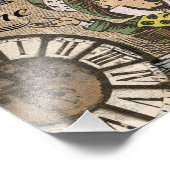 「いつもティータイムだ」不機嫌Hatter辞書アート フォトプリント (角)