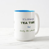 いつもティータイムツートーンコーヒーマグ ツートーンマグカップ (正面右)