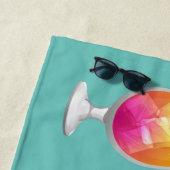 いつもハッピーアワーカクテル ビーチタオル (インサイチュ)
