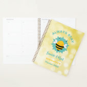 いつもブンブンいう音いて優しいかわいいビーパン プランナー手帳 (ディスプレー)