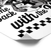 いつもミルク来ラックで戻るただのパパ ポスター (角)