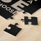 いつもムースになれないかぎり自分でいなさい ジグソーパズル (側面)