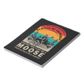 いつもムースになれないかぎり自分でいなさい ノートパッド (回転)