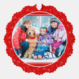 いつもメリークリスマス オーナメントカード