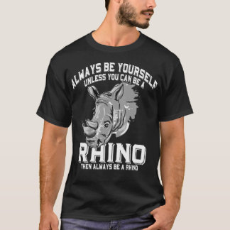 いつもライノのシャツになれる Tシャツ