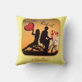 いつもロマンチックな愛 クッション (裏面)