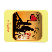 いつもロマンチックな愛 マグネット (横)