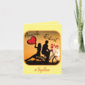 いつもロマンチックな愛 招待状 (正面)