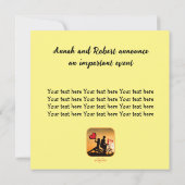 いつもロマンチックな愛 招待状 (裏面)