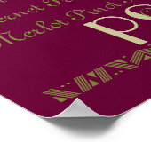 「いつもワインの時間」の言葉のフランスの引用文 ポスター (角)