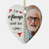 いつも一緒にいるハートセラミックオーナメント写真 セラミックオーナメント (右)