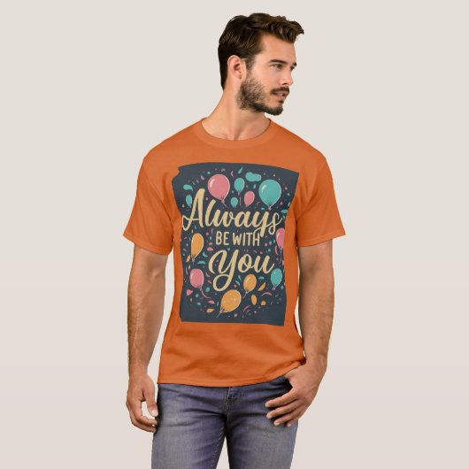 いつも一緒にいる Tシャツ (正面フル)