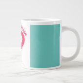 いつも一緒に愛する ジャンボコーヒーマグカップ (右)