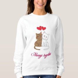 いつも一緒 スウェットシャツ