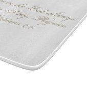 いつも主に喜びなさい。聖書のエレガント詩 カッティングボード (角)