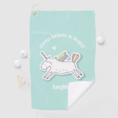 いつも信じ魔法だ！かわいい子どもたち ゴルフタオル (インサイチュ)