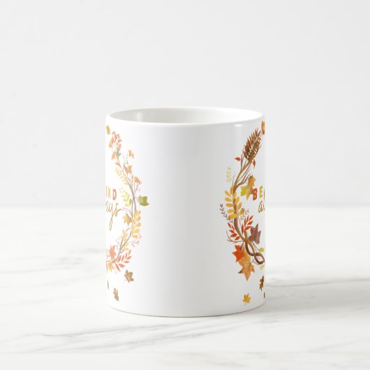 いつも優しい女性男性子供の手紙やる気を起こさせる コーヒーマグカップ (中央)