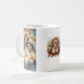 🌿✨いつも友情に乾杯しよう コーヒーマグカップ (正面左)