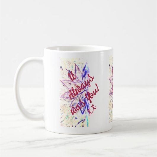 いつも君だ! コーヒーマグカップ (左)