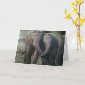 いつも君のためにここにいる カード (黄色い花)