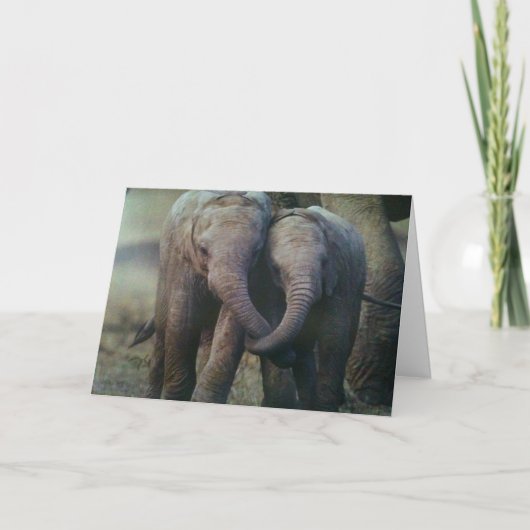 いつも君のためにここにいる カード (正面)