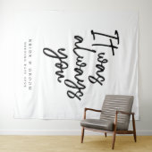 いつも君のタペスト結婚リーだ タペストリー (インサイチュ(横))