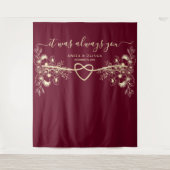 いつも君の後結婚景だった タペストリー (正面)