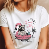 いつも塩気あり アライグマ トライブレンドＴシャツ