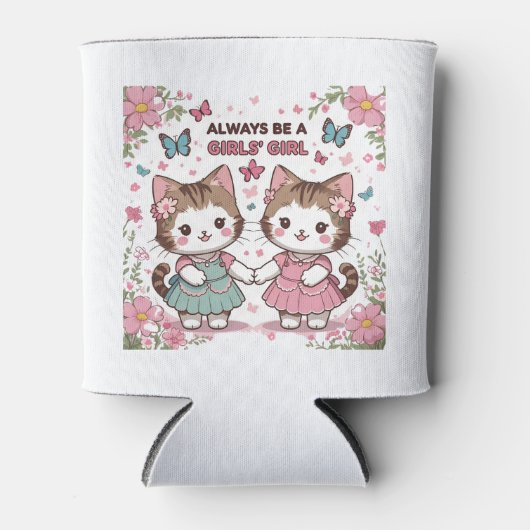 いつも女の子になる 缶クーラー (正面)