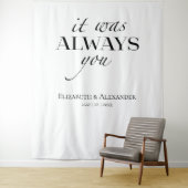 いつも引用文結婚の背景 タペストリー (インサイチュ)