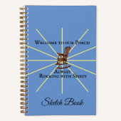 いつも心で揺れる私たちのポーチへようこそ | ノートブック (正面)