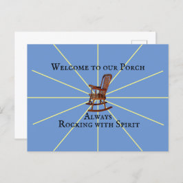 いつも心で揺れる私たちのポーチへようこそ | ポストカード