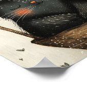 いつも心地よい猫の風船に乗って ポスター (角)