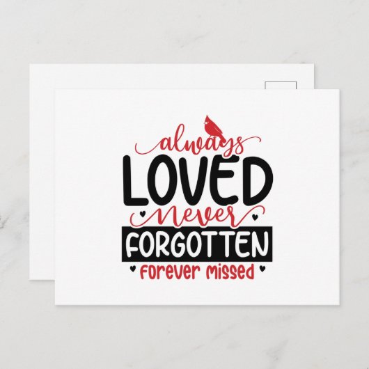 いつも愛され忘れた ポストカード (正面/裏面)