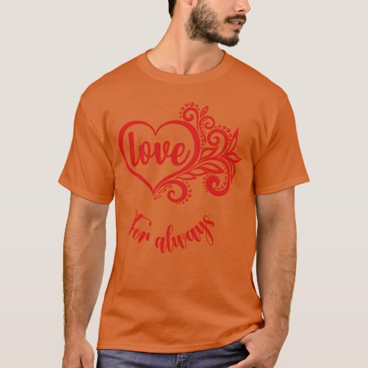 いつも愛してるギフト Tシャツ (正面)