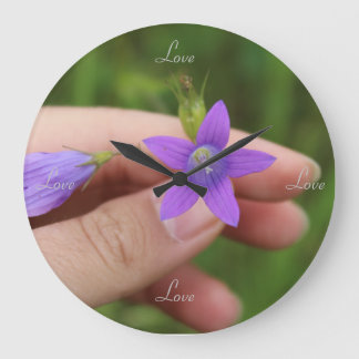 いつも愛する ラージ壁時計