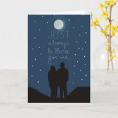 いつも愛の記念日のカードを待っている カード (黄色い花)