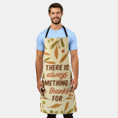 いつも感謝すべきことがある感謝してい エプロン (着用した状態)