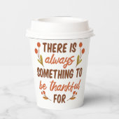 いつも感謝すべきことがある感謝してい 紙コップ (裏面)