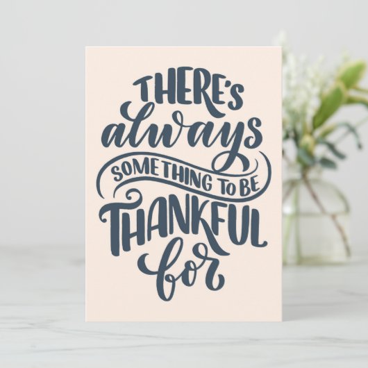 いつも感謝すべきことがある カード (スタンド正面)