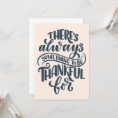 いつも感謝すべきことがある カード (正面/裏面インサイチュ)