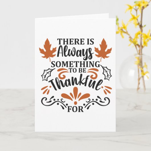 いつも感謝すべきことがある カード (黄色い花)