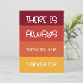 いつも感謝すべきことがある シーズンカード (スタンド正面)