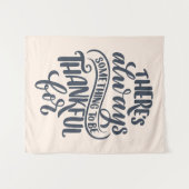 いつも感謝すべきことがある タペストリー (正面(横))