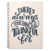 いつも感謝すべきことがある ノートブック (正面)