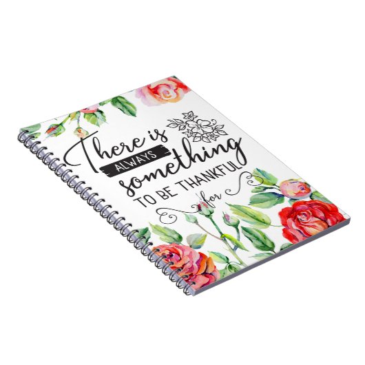 いつも感謝すべきことがある ノートブック (右側)