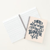 いつも感謝すべきことがある ノートブック (内部)